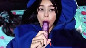 hot babysitter with huge tits craved my cock right when i got home