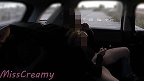 Dogging My Slutty Wife And Student In Public Lot