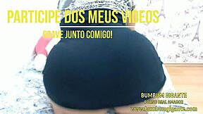 Hotwife's Giant Ass Rides New Toy Close-Up Cuckold Cum