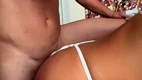 damn, he wrecked belinha's tight ass in brutal dp pounding