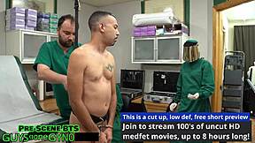 strangers sneak in for some anal fingering and humiliation in the hospital