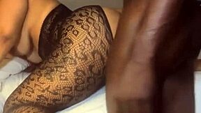 Ebony milf amateur couple first time Facebook dating big cock creampie doggystyle homemade
