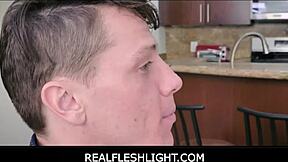 Realfleshlight freeuse family dinner turns group fuck milf teens Kylie Kingston Kenna James Rion King