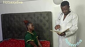 Blonde Patient Begs Doctor to Fuck Wet Pussy with Dildo in Hospital