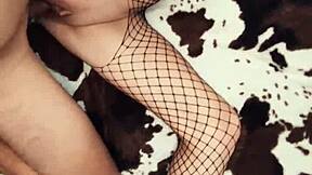 our homemade lingerie sessions with my russian mature milf wife in stockings feel so intimate