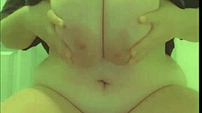 chubby bbw milf spreads hairy pussy lips in toilet for ultimate pee fetish play