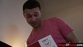 stepmom's ass gets fucked hard by stepson on valentines day