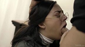 whitney wright glasses nerd sucks cock like a pro