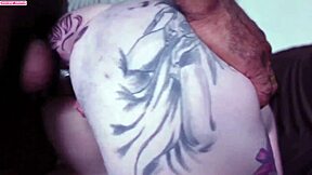Tatuagem Lorrany's Narrow Ass Gaped After Rough Anal Fingering