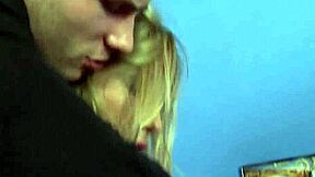 Wanna see this hot blonde take her ex's monster cock up her ass?!