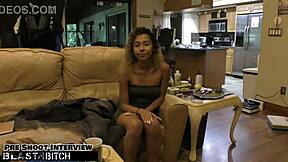 doctor blasts kalani luana's tanned ass with cum pov