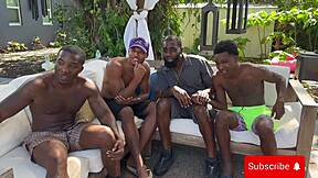 Milf rides huge cock doggystyle then gets bent over for birthday pounding