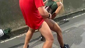 hey, watch your wife get followed and fucked by a stranger?