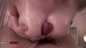 i can't resist these huge tits as this sultry asian milf blows me wildly