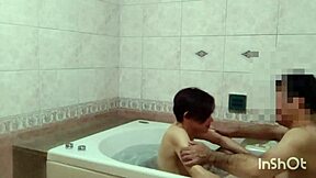 Colleagues Sneak Bath Bed Trysts Deepthroat Kisses Tall Japanese Milf Taboo?