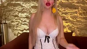 belly dancer goddess sways seductively in glasses