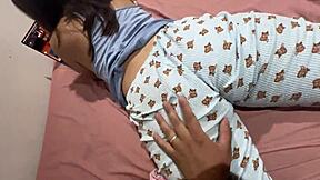 my big ass stepsister plays hard to get so i fill her pussy with cum