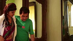 Indian Lady Doctor Seduces Old Patient Man in Hospital for Wild Farting Sex!