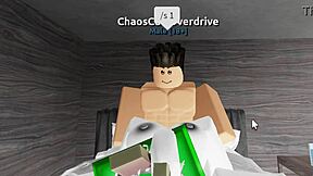 that roblox whore rides cowgirl then takes missionary creampie like a total slut