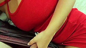 Big Booty Latina Step Sis Catches Stepbro Jerking Off to Her Thick Ass on Camera