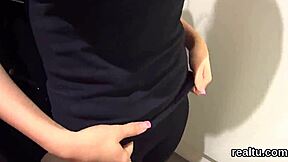 flawless czech teen teased in supermarket then stripped and pov drilled hardcore