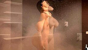 oh god, my boss's long dick pounds my huge tits all day in the office...