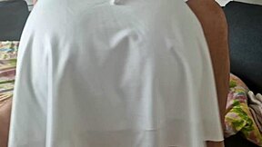 hey, check out this milf dominating with a wild ride