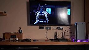 Step sis why you bent over shaking big ass on my huge cock wanna cum on it?