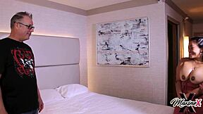 delivery boy tommy utah blasts massive cumload straight into maxine's mouth