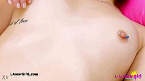 This stunning girl loves showing off her sexy body everywhere