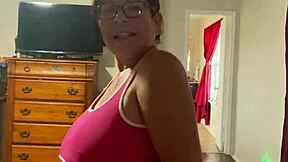 Emotional Surge as Wet Pussy Meets Biggest Tits Massage