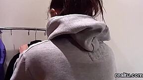 flawless czech teen teased in supermarket then stripped and pov drilled hardcore