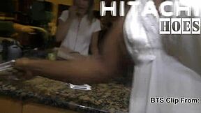 Oops Rina Arem's Car Hitachi Masturbation Blooper While Waiting!