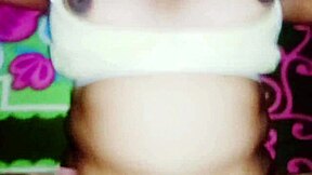 desi bhabi's huge boobs bounce in dirty talk blowjob and hardcore pounding!!