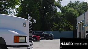 curvy kira slurps and slams that monster bbc deep down her throat!