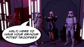 electric pornstars blast star wars cumshot special!