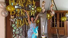 i got the best birthday surprise... a real cock pounding my ass til its filled with hot milk!!