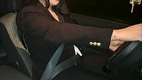 security caught my wet car masturbation orgasm?