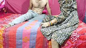 Beautiful Indian Stepdaughter Moans as Stepfather Pounds Her Hard