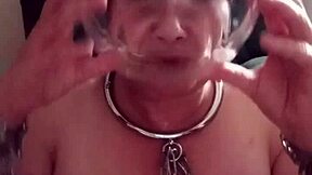 marie the chained housewife's dirty toilet slave session