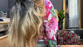 Msjasmine699 flows sensually through yoga poses showing off her latina milf curves