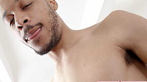 payton avery spits on dwayne foxxx's oiled ass before tongue fucking rimjob and footjob fetish play