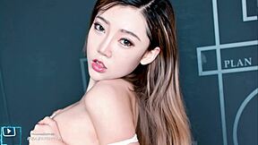 Boyfriend's Friend Forces Sexy Chinese Slut in Suspender Slip Dress ASMR Roleplay