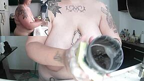 I get so excited doing dishes completely naked around the house