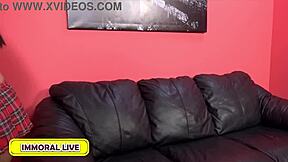 Mark Zane Barely Fits in Kharlie Stone's Tight Asshole Raw Butt Fuck