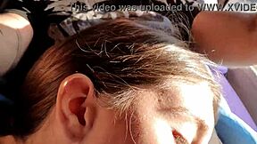hey babe, you ready for this risky public blowjob while camping with your boyfriend?