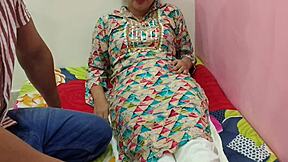 Desi Stepbro Fills Stepsis Pussy First Fuck After Marriage Hindi!