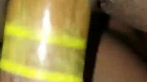 Young Ebony BBW Bent Over for Tinder Quickie Doggy