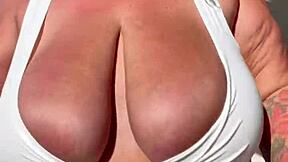 bbw milf vacation clips tease her huge saggy naturals