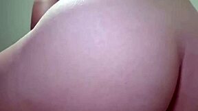 Naughty redhead screams as cock slams her tight 18+ ass hard